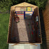 10 x 8 Overlap Double Door Apex Windowless Wooden Shed
