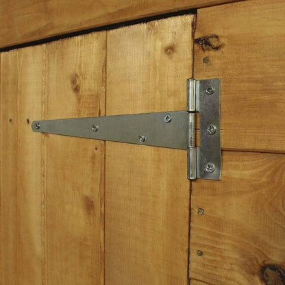 Refurbished 12 x 8 Overlap Double Door Apex Windowless Wooden Shed