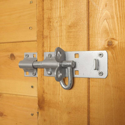 Refurbished 4 x 6 Shiplap Reverse Apex Garden Storage Shed