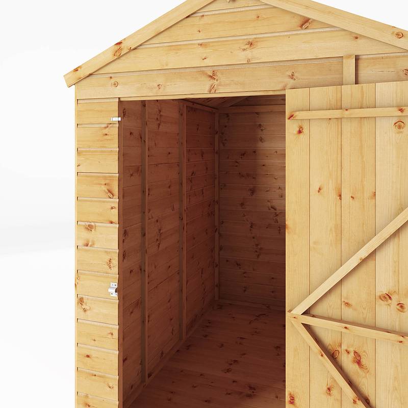 7 x 5 Shiplap Apex Windowless Wooden Shed
