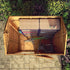 7 x 5 Shiplap Reverse Apex Windowless Wooden Shed
