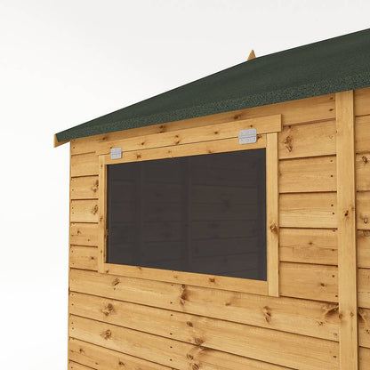 Refurbished 12 x 10 Premium Shiplap Reverse Apex Workshop