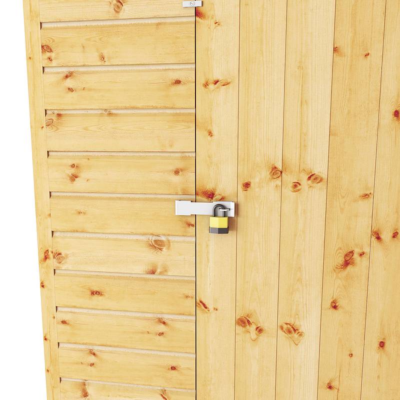 8 x 6 Security Shiplap Apex Wooden Shed