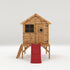 Snug Tower Wooden Playhouse with Slide
