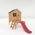 Snug Tower Wooden Playhouse with Slide
