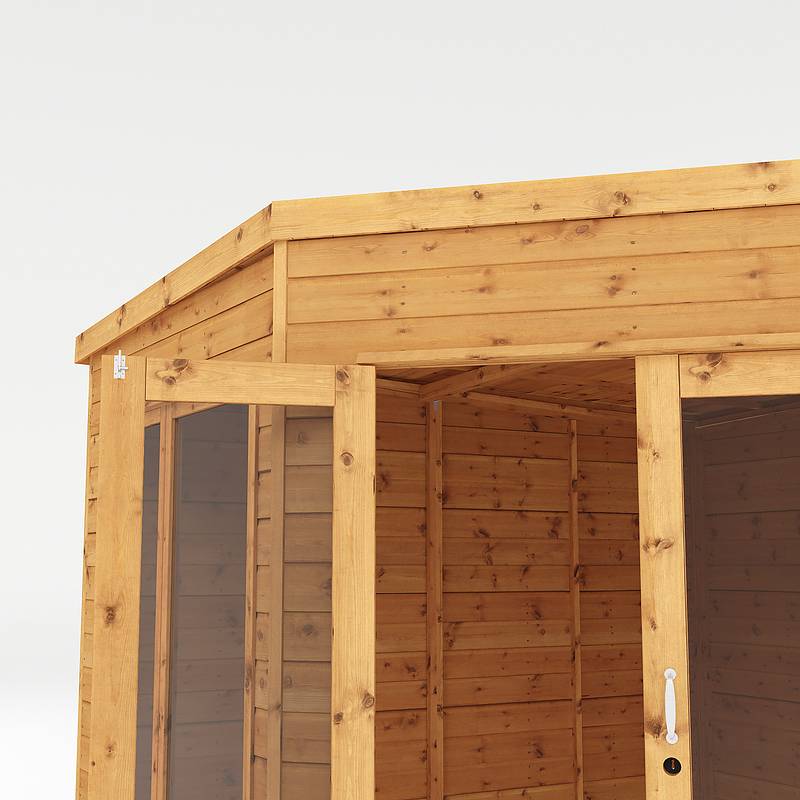 Refurbished 9 x 9  Premier Corner Summerhouse