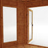 12 x 8 Premium Corner Summerhouse With Side Shed
