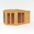 13 x 9 Premium Corner Summerhouse Side Shed
