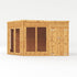 13 x 9 Premium Corner Summerhouse Side Shed
