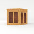 13 x 9 Premium Corner Summerhouse Side Shed
