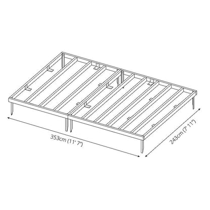 12 x 8 Wooden Base