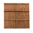 6 x 6 Pressure Treated Feather Edge Flat Top Fence Panel
