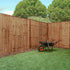 6 x 6 Pressure Treated Feather Edge Flat Top Fence Panel
