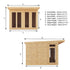 4 x 3m Insulated Garden Room
