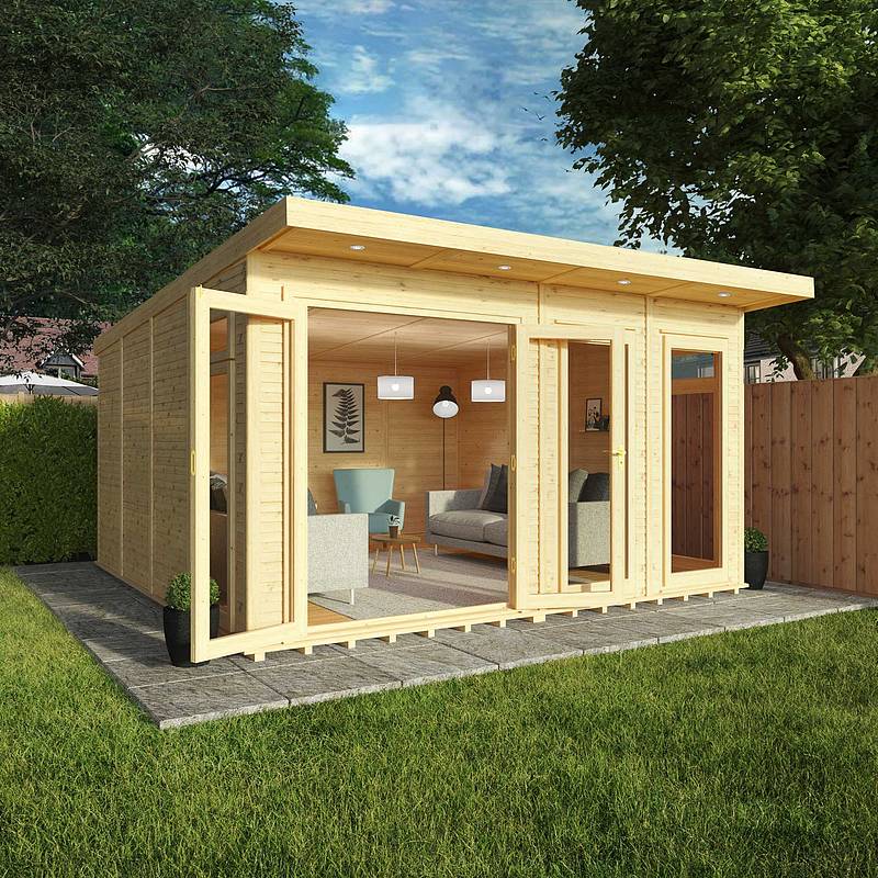 4m x 4m Insulated Garden Room