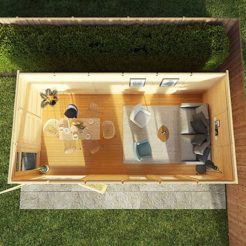 6m x 3m Insulated Garden Room
