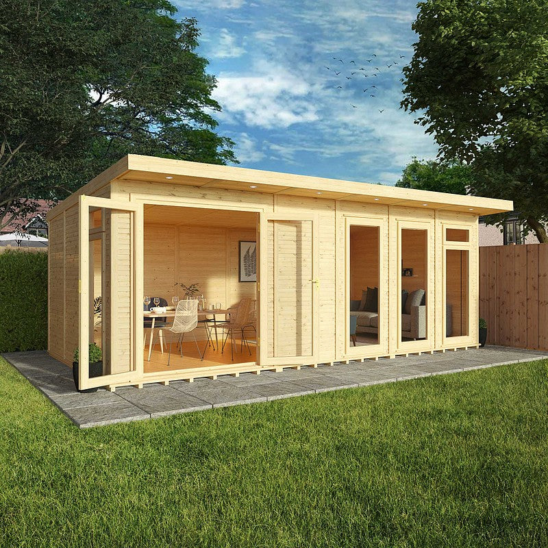 6 x 3m Insulated Garden Room