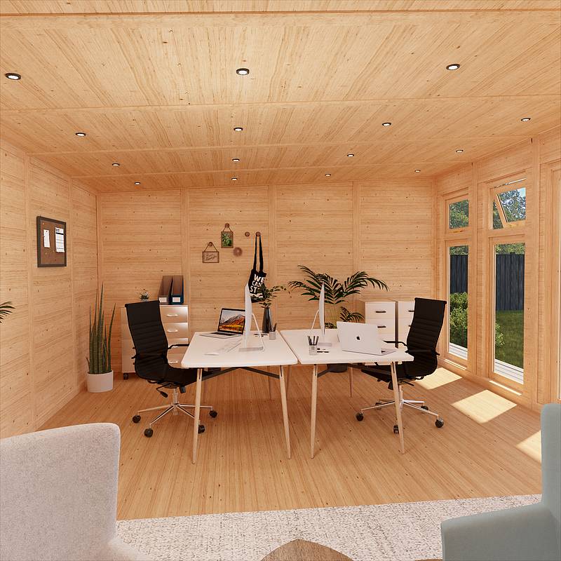 6m x 4m Insulated Garden Room