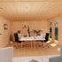 6 x 4m Insulated Garden Room
