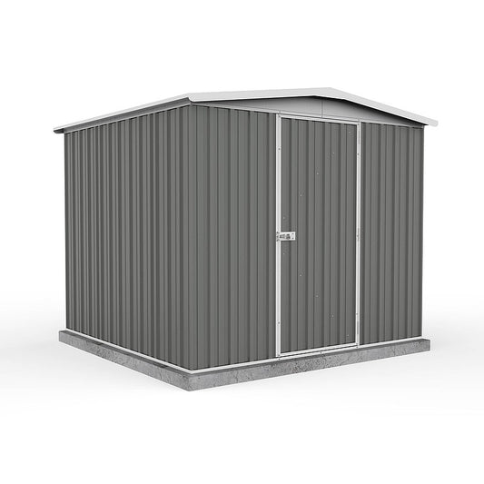 Absco Regent 7' 5 x 7 Woodland Grey Apex Metal Shed