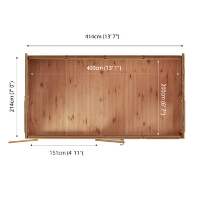 4 x 2m DIY Insulated Garden Room