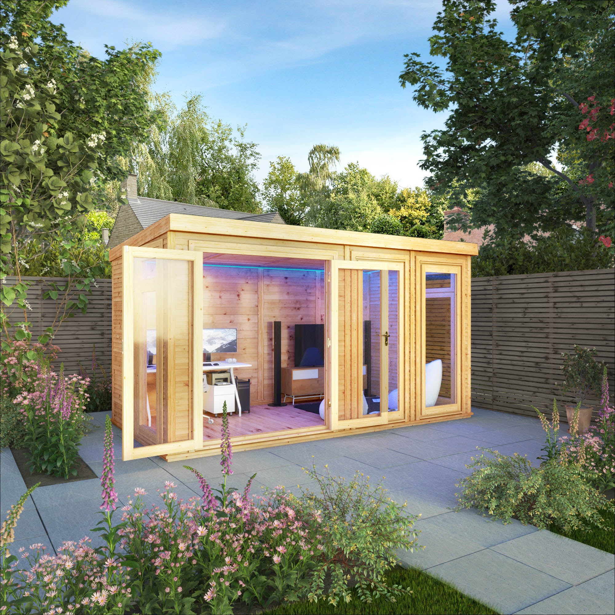4 x 2m DIY Insulated Garden Room