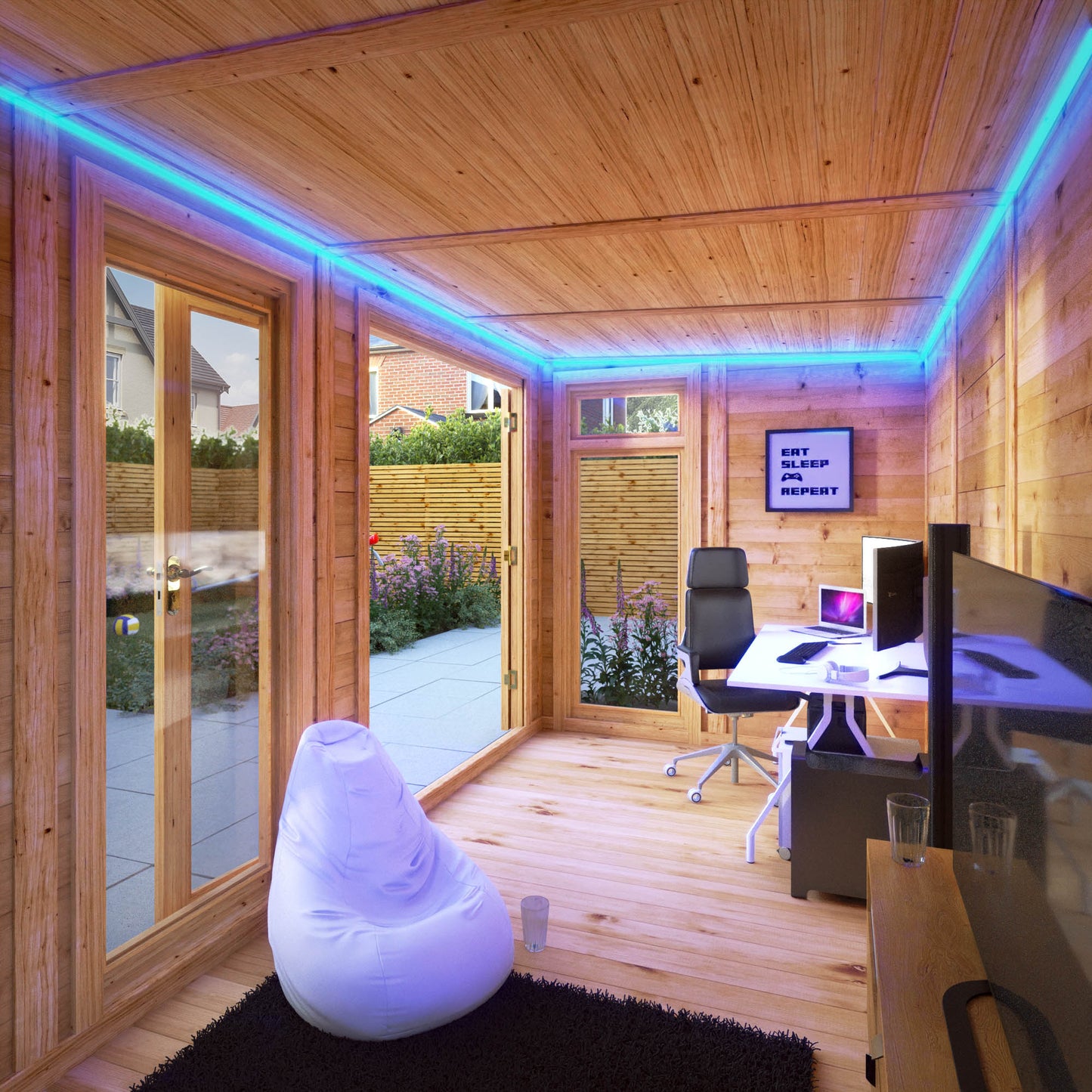 4m x 2m DIY Insulated Garden Room