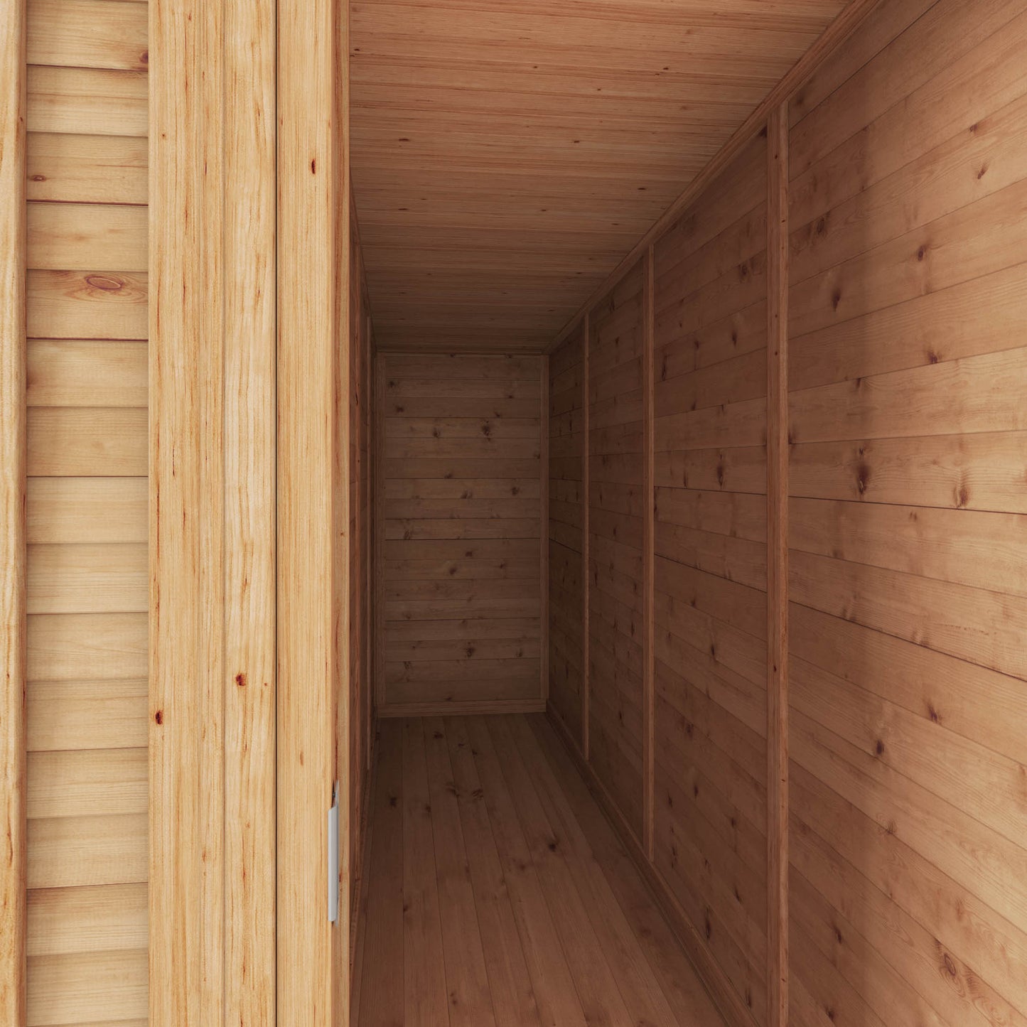 3m x 4m Insulated Garden Room with Side Shed
