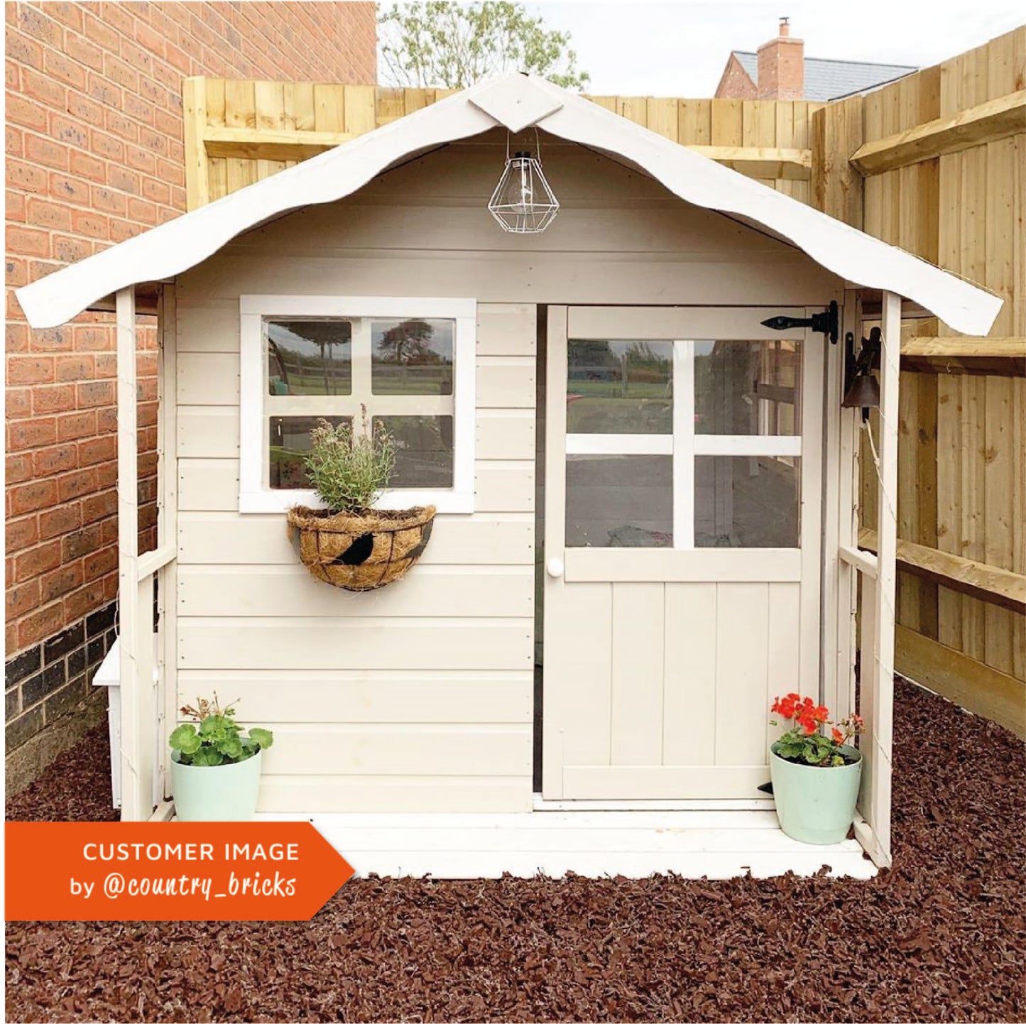 5 x 5 Poppy Wooden Playhouse