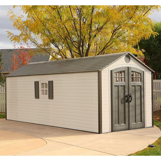 Lifetime 8 x 20' Outdoor Storage Shed