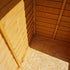 6 x 4 Overlap Single Door Apex Windowless Wooden Shed
