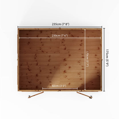 6 x 8 Premium Sussex Summerhouse