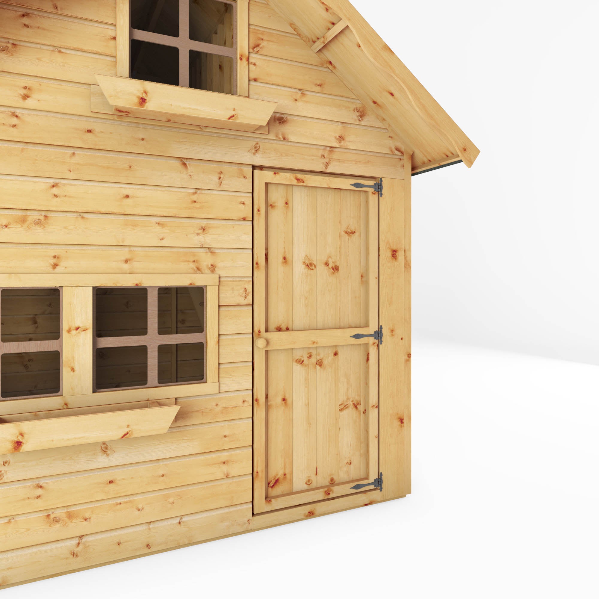 7 x 5 Double Storey Swiss Cottage Playhouse