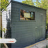 8 x 6 Overlap Single Door Pent Wooden Shed
