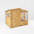 8 x 8 Shiplap Combi Greenhouse & Wooden Shed
