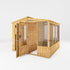 8 x 8 Shiplap Combi Greenhouse & Wooden Shed

