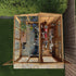 8 x 8 Shiplap Combi Greenhouse & Wooden Shed
