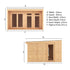 The Creswell 4m x 3m Premium Insulated Garden Room
