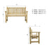 4ft Pressure Treated Bench
