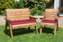 Charles Taylor Three Seat Angled Companion Set With Cushions
