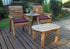 Charles Taylor Twin Companion Straight Dining Set with Cushions

