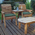 Charles Taylor Twin Companion Straight Dining Set with Cushions
