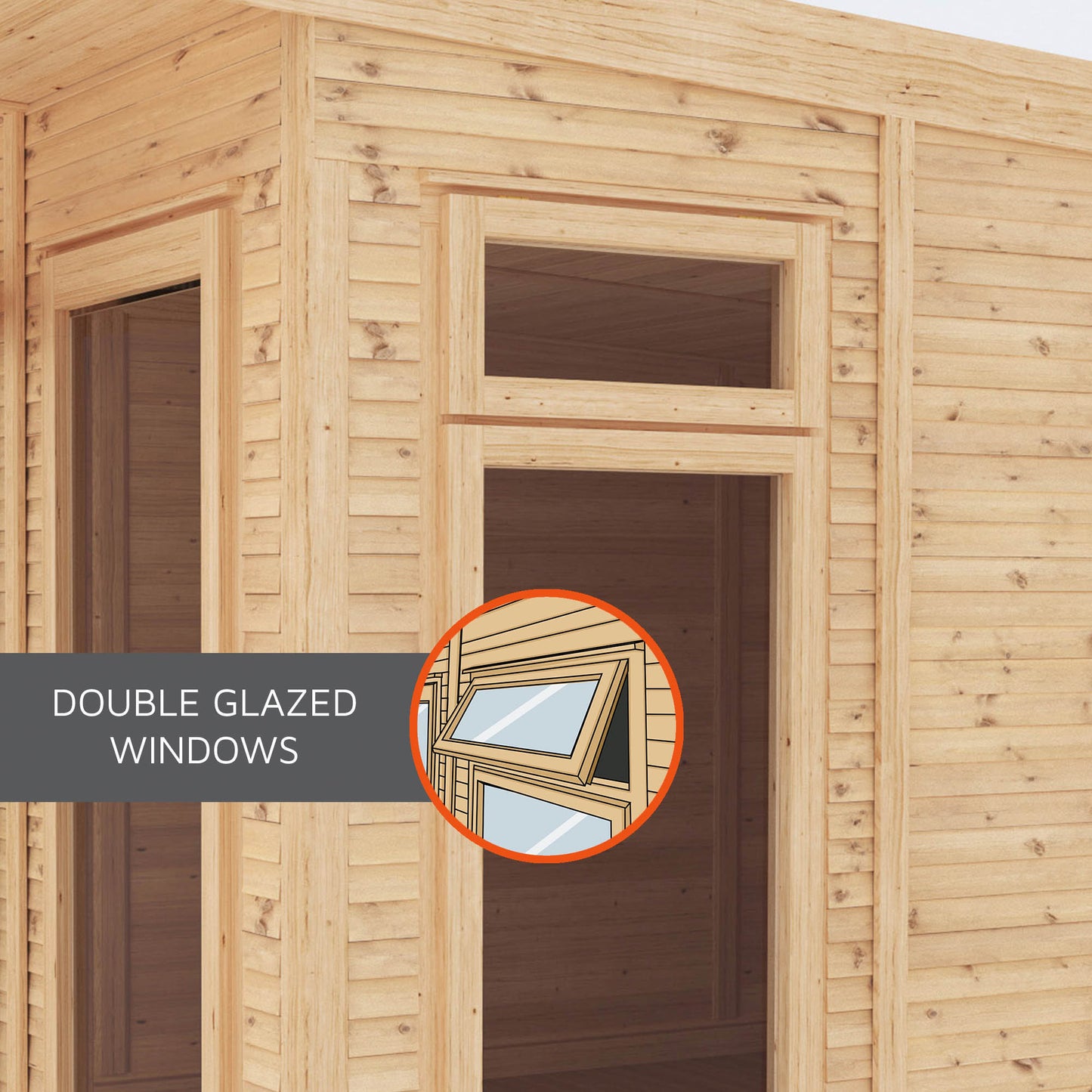 The Rufford 4m x 3m Premium Insulated Garden Room