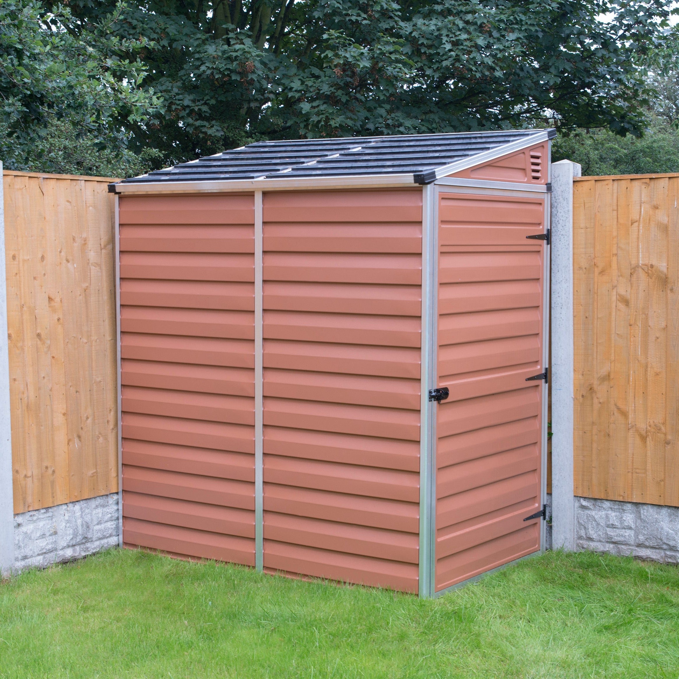 Canopia by Palram 6 x 4 Skylight Pent Shed - Amber