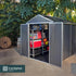 Canopia by Palram Rubicon 6 x 10  Plastic Shed
