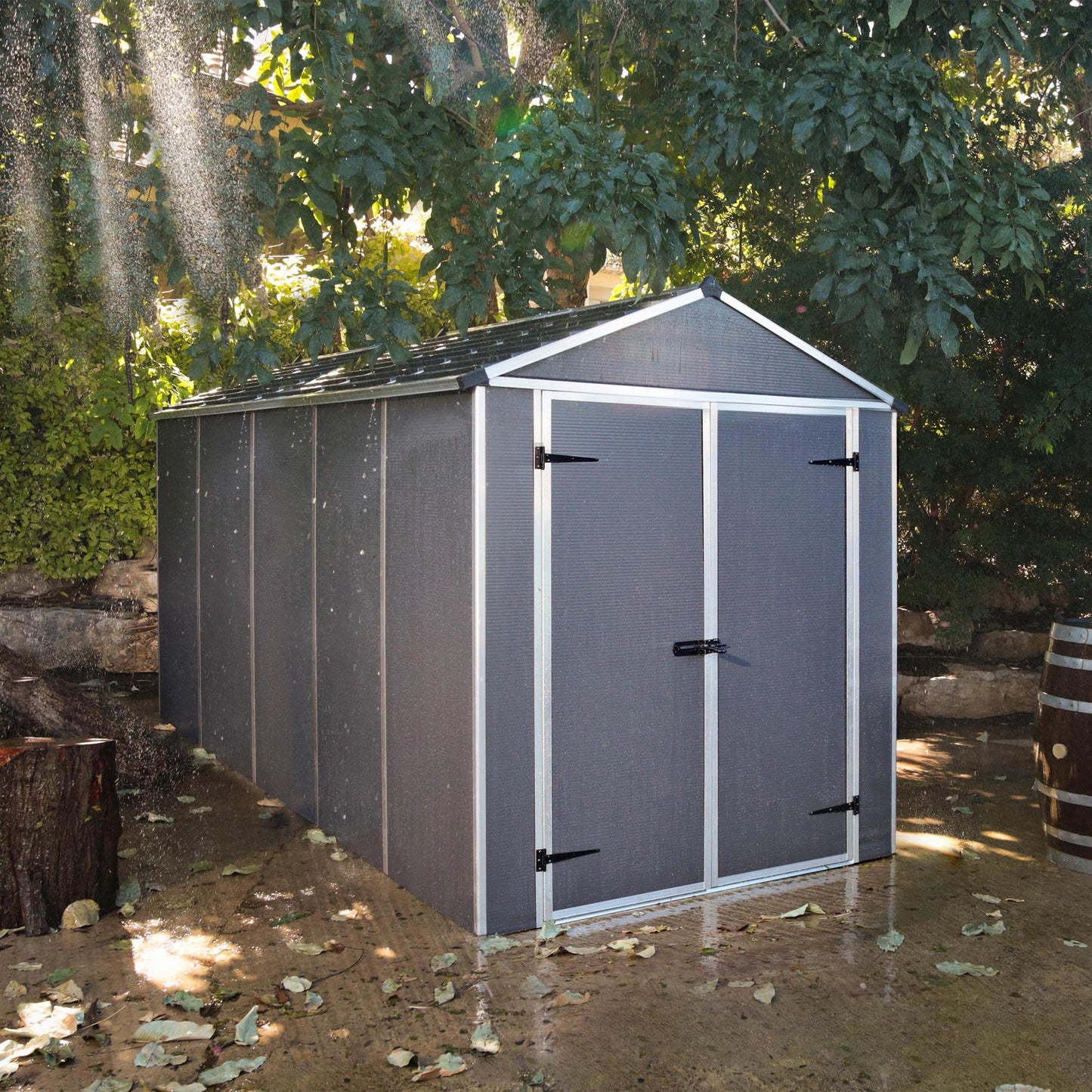 Canopia by Palram Rubicon 6 x 12  Plastic Shed