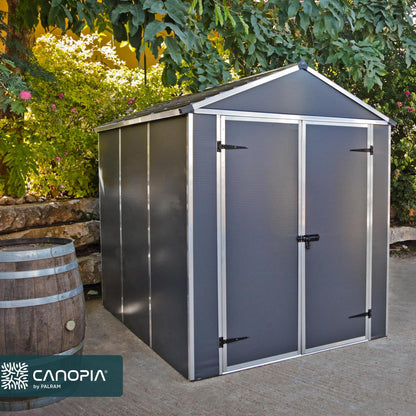 Canopia by Palram Rubicon 6 x 8  Plastic Shed