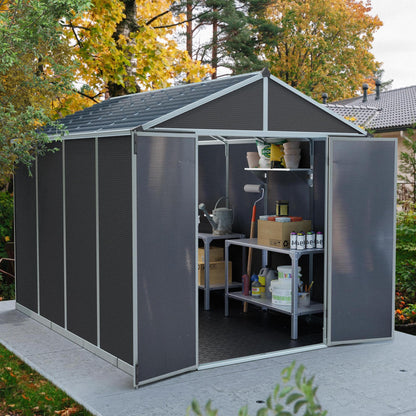 Canopia by Palram Rubicon 8 x 10  Plastic Shed