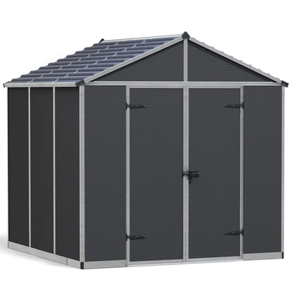 Canopia by Palram  Rubicon 8 x 8 Plastic Shed