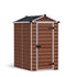 Canopia by Palram 6 x 4 Skylight Shed - Amber
